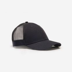 Czapka z daszkiem fitness Domyos. Białe czapki z daszkiem DOMYOS, bez wzorów, z materiału, sportowe. Za 39.99 zł.
