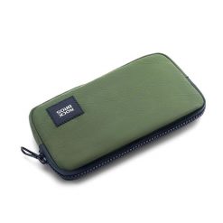 Saszetka rowerowa Rockbros na telefon, klucze, portfel. Zielone nerki i saszetki ROCKBROS, bez wzorów, z materiału, eleganckie, bez dodatków. Za 54.99 zł.