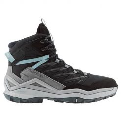 Buty trekkingowe damskie Lowa Maddox Mid Gtx. Czarne buty trekkingowe Lowa, bez wzorów, z materiału, bez zapięcia. Za 987.00 zł.