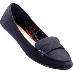 Mokasyny bonprix czarny. Baleriny marki bonprix. Za 44.99 zł.