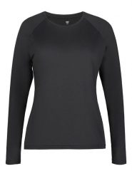 Rukka Koszulka funkcyjna "Muotka" w kolorze czarnym rozmiar: 38. Czarne t-shirty sportowe Rukka, bez wzorów, bez ramiączek, outdoorowe. Za 65.85 zł.