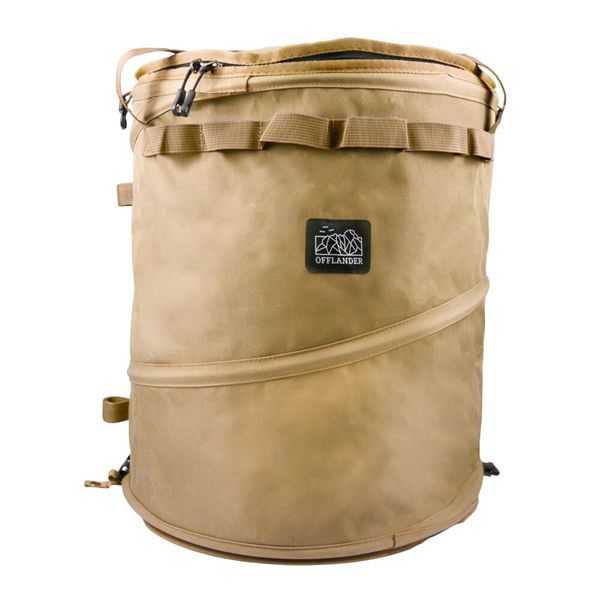 Torba Treningowa 60 L Jeden Rozmiar. Zielone torby sportowe OFFLANDER, bez wzorów, z materiału. Za 338.99 zł.