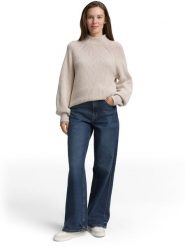 Tom Tailor Sweter w kolorze szarobrązowym rozmiar: M. Brązowe swetry Tom Tailor, m, bez wzorów, bez ramiączek. Za 149.45 zł.
