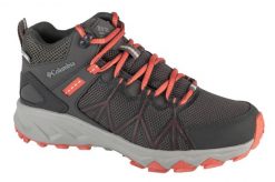 Buty trekkingowe damskie, Peakfreak II Mid Outdry. Szare trekkingi Columbia, bez wzorów, z materiału, bez zapięcia, trekkingowe. Za 449.99 zł.