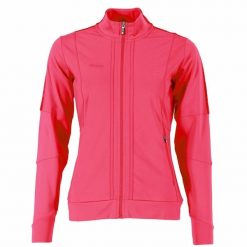 Damska bluza dresowa zapinana na zamek Reece Australia Cleve Stretch Fit. Czerwone bluzy bez kaptura REECE, xs, bez wzorów, z dresówki, bez kaptura. Za 295.85 zł.