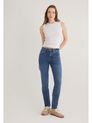 MAVI Dżinsy - Skinny fit - w kolorze niebieskim rozmiar: W30/L32. Niebieskie jeansy Mavi, l, bez wzorów, klasyczne, z podwyższonym stanem. Za 114.95 zł.
