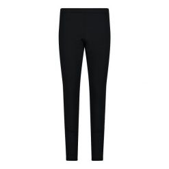 Damskie legginsy CMP. Czarne legginsy CMP, bez wzorów, z materiału. Za 258.90 zł.