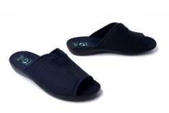 ADANEX 20024 DIK27VND granatowy, kapcie damskie. Niebieskie kapcie Adanex, bez wzorów. Za 59.99 zł.