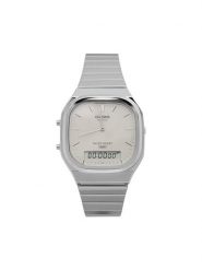 Casio Zegarek Vintage AQ-240E-7A2EF Srebrny. Szare, analogowe zegarki Casio, srebrne. Za 269.99 zł.