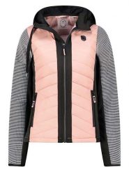 Geographical Norway Kurtka polarowa "Tagnifique" w kolorze jasnoróżowym rozmiar: XL. Różowe kurtki Geographical Norway, xl, z aplikacjami, z materiału, bez kaptura. Za 135.81 zł.