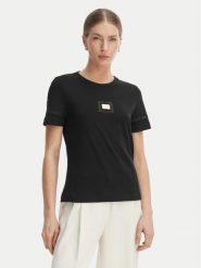 Marciano Guess T-Shirt G6GI02 K3182 Czarny Regular Fit. Czarne t-shirty Marciano Guess, xxl, z aplikacjami, z bawełny, bez kołnierzyka, bez ramiączek. Za 259.99 zł.