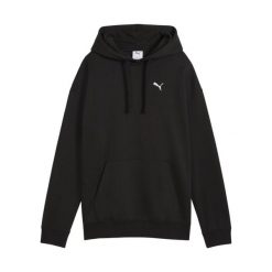 Bluza damska z kapturem Puma ESS Relaxed. Czarne bluzy Puma, l, bez wzorów, z materiału, eleganckie, bez ramiączek, z kapturem. Za 168.99 zł.