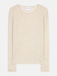Perfect Cashmere Kaszmirowy sweter "Oprah" w kolorze kremowym rozmiar: L. Brązowe swetry Perfect Cashmere, l, bez wzorów, z kaszmiru, bez ramiączek. Za 246.53 zł.