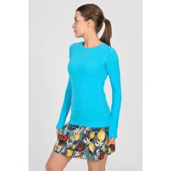 Koszulka z długim rękawem do biegania damska Nessi Sportswear Longsleeve Ultra. Niebieskie t-shirty sportowe NESSI SPORTSWEAR, s, bez wzorów, bez ramiączek, do biegania. Za 339.00 zł.