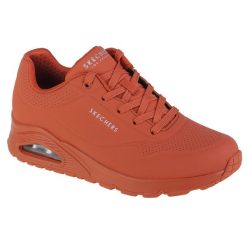 Buty sportowe Sneakersy damskie, Skechers Uno-Stand on Air. Fioletowe buty sportowe lifestyle Skechers, bez wzorów, sportowe, bez zapięcia. Za 399.99 zł.