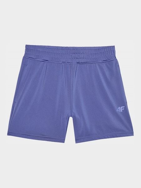 4F Szorty sportowe w kolorze fioletowym rozmiar: XXL. Różowe szorty sportowe 4f, bez wzorów, z materiału, outdoorowe. Za 43.78 zł.