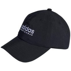 Czapka z daszkiem adidas Seersucker Dad. Białe czapki z daszkiem adidas, bez wzorów, sportowe. Za 69.90 zł.