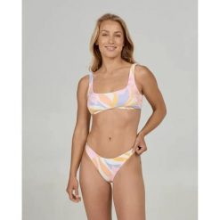 Kostium kąpiący dwuczęściowy w kwiaty dla kobiet Salty Crew Midi. Białe bikini SALTY CREW, bez wzorów, sportowe. Za 258.00 zł.