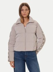 Guess Kurtka zimowa V5BL11 WGYC2 Beżowy Regular Fit. Brązowe kurtki Guess, na zimę, l, z aplikacjami, z syntetyku, bez kaptura. Za 489.99 zł.