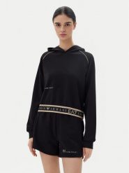EA7 Emporio Armani Bluza 7W000277 AF12501 UC001 Czarny Regular Fit. Czarne bluzy EA7 Emporio Armani, xxl, bez wzorów, z syntetyku, bez kaptura. Za 429.99 zł.