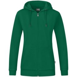 Kurtka Jako Organic. Zielone kurtki JAKO, m, bez wzorów, z bawełny, biznesowe, z kapturem. Za 366.00 zł.