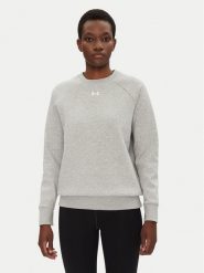 Under Armour Bluza Rival Fleece Crew 1379508 Szary Loose Fit. Szare bluzy Under Armour, l, bez wzorów, z bawełny, bez kaptura. Za 109.99 zł.