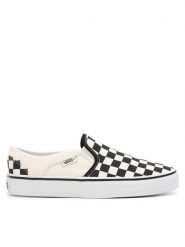 Vans Trampki ASHER VN000VOSAPK1 Czarny. Czarne trampki Vans, bez wzorów, z materiału, bez zapięcia. Za 299.99 zł.