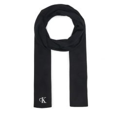 Szalik Calvin Klein. Czarne szaliki i kominy Calvin Klein, bez wzorów. Za 219.99 zł.