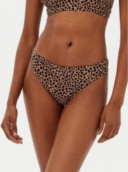 MICHAEL Michael Kors Dół od bikini MM54110 Beżowy. Brązowe bikini MICHAEL Michael Kors, bez wzorów, z syntetyku. Za 309.99 zł.
