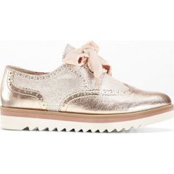 Buty sznurowane Marco Tozzi bonprix czerwone złoto. Baleriny marki bonprix. Za 149.99 zł.
