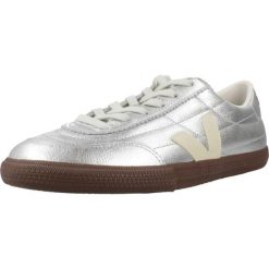 Buty VEJA FU2020893A Srebrny. Szare buty trekkingowe Veja, ze skóry, bez zapięcia. Za 544.60 zł.