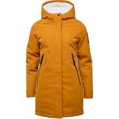 Płaszcz damski Loap Nabra żółty. Żółte płaszcze ZSPORT, na zimę, bez wzorów, z puchu, sportowe, bez kaptura. Za 454.99 zł.