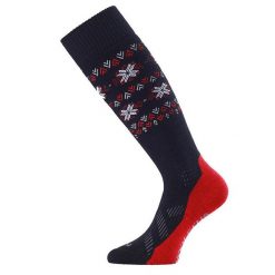 Skarpety narciarskie uniseks Lasting FWI 993 Merino 85%. Czarne skarpetki LASTING, bez wzorów, z wełny. W wyprzedaży za 139.90 zł.