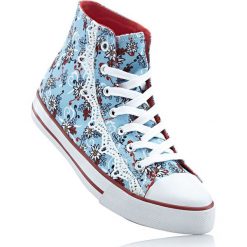 Wysokie sneakersy bonprix jasnoniebieski wzorzysty. Buty sportowe lifestyle marki Mohito. Za 49.99 zł.