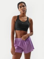 4F Szorty sportowe 4FWSS24TFSHF502 Fioletowy Regular Fit. Fioletowe szorty sportowe 4f, bez wzorów, z syntetyku, do biegania. Za 99.99 zł.