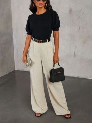 LA Angels Sweter w kolorze czarnym rozmiar: M. Czarne swetry LA Angels, m, bez wzorów, bez ramiączek. Za 130.99 zł.