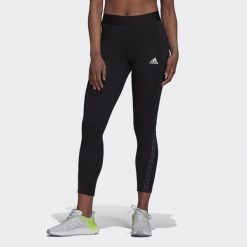 Legginsy adidas Designed To Move 7/8 Tight W GS1346. Czarne legginsy adidas, bez wzorów, z bawełny. Za 149.00 zł.