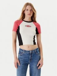 Guess Sweter W5YR44 Z2YJ2 Écru Regular Fit. Swetry Guess, m, z aplikacjami, z wiskozy, bez ramiączek. Za 429.99 zł.
