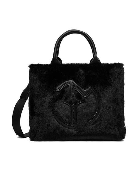 Eva Minge Torebka EO-ASI-LA482-3917 Czarny. Czarne torebki klasyczne Eva Minge, bez wzorów, z materiału, bez dodatków. Za 139.99 zł.