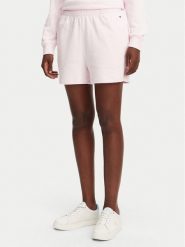 Tommy Hilfiger Szorty sportowe UW0UW05800 Różowy Regular Fit. Czerwone szorty sportowe Tommy Hilfiger, bez wzorów, z bawełny. Za 149.99 zł.