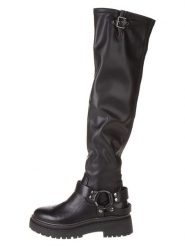 Steve Madden Sneakersy w kolorze czarnym rozmiar: 36. Czarne kozaki Steve Madden, na zimę, bez wzorów, bez obcasa, bez zapięcia. Za 344.95 zł.