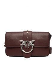 PINKO Torebka Love One Slouchy Zip Mini AI 25-26 PLTT 105345 A2JG Brązowy. Brązowe torebki klasyczne Pinko, bez wzorów, ze skóry, bez dodatków. Za 1,979.00 zł.