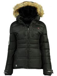 Geographical Norway Kurtka zimowa "Bersil" w kolorze czarnym rozmiar: XXL. Czarne kurtki Geographical Norway, na zimę, xxl, bez wzorów, z puchu, bez kaptura. Za 289.43 zł.
