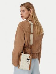 KARL LAGERFELD Torebka B3W30139 Kremowy. Białe torebki klasyczne KARL LAGERFELD, bez wzorów, ze skóry, bez dodatków. Za 779.99 zł.