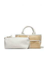 Call It Spring Torebka Heysen 13761802 Biały. Białe shopper bag Call it Spring, bez wzorów, z materiału, bez dodatków. Za 129.99 zł.