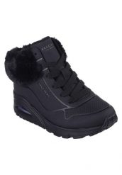 Buty Kobieta Skechers Uno Fall Air czarny. Czarne buty trekkingowe Skechers, bez wzorów, z materiału, bez zapięcia, trekkingowe. Za 249.99 zł.