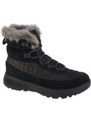 Columbia Botki zimowe "Slopeside Peak Luxe" w kolorze czarnym rozmiar: 36. Czarne botki Columbia, bez wzorów, z materiału, bez obcasa, bez zapięcia. Za 168.46 zł.