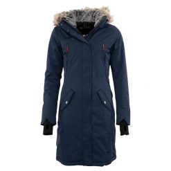 Wodoodporna parka dla kobiet Whis Coach. Niebieskie płaszcze WHIS, na zimę, l, z aplikacjami, z elastanu, bez kaptura. Za 1,338.50 zł.