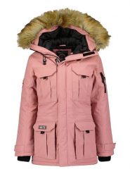Canadian Peak Parka w kolorze jasnoróżowym rozmiar: XXL. Różowe płaszcze Canadian Peak, xxl, bez wzorów, bez kaptura. Za 232.78 zł.