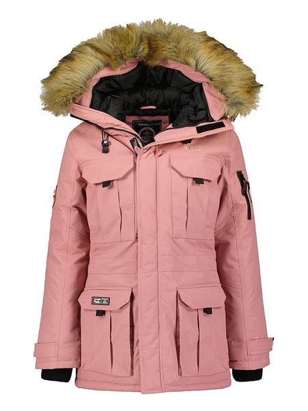 Canadian Peak Parka w kolorze jasnoróżowym rozmiar: XXL. Różowe płaszcze Canadian Peak, xxl, bez wzorów, bez kaptura. Za 271.67 zł.